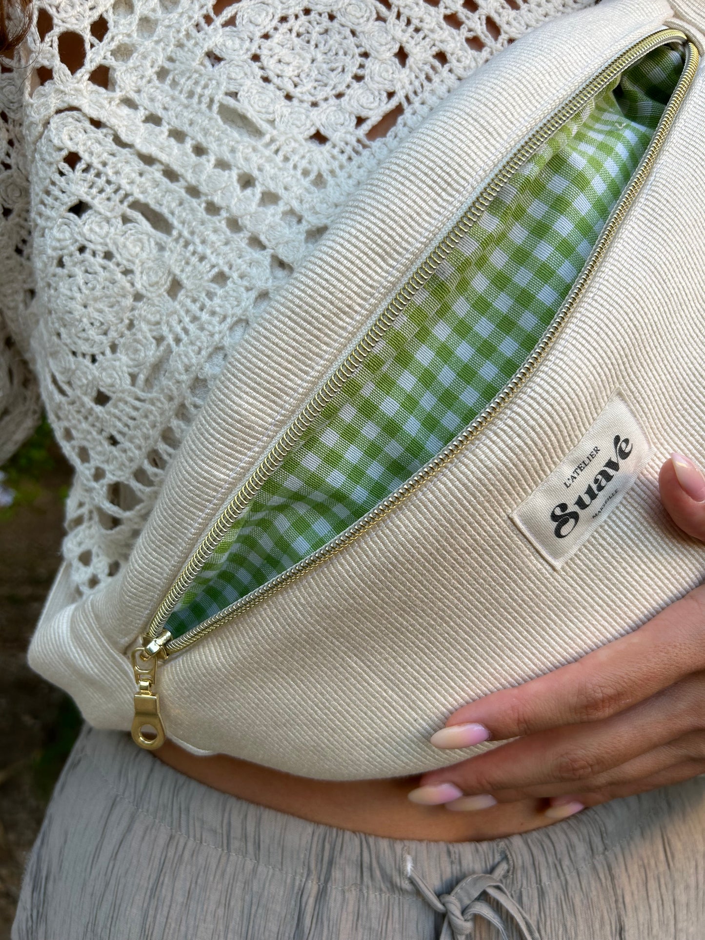 Sac banane marguerite