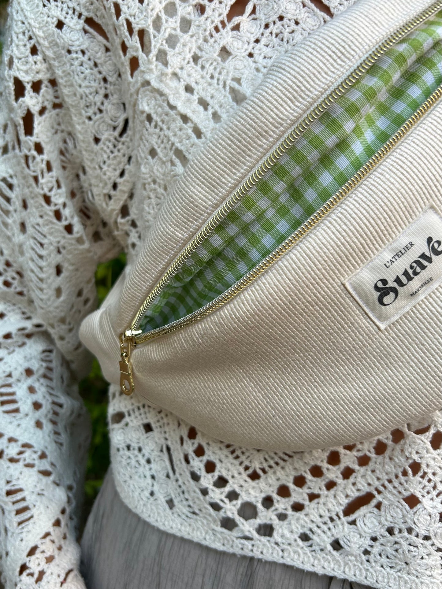 Sac banane marguerite